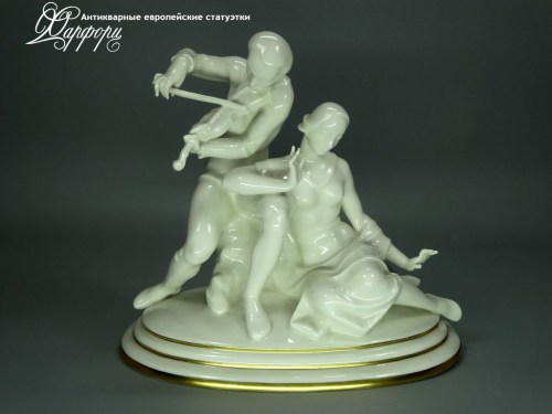 Купить фарфоровые статуэтки Hutschenreuther, Ар-деко Романтика, Германия
